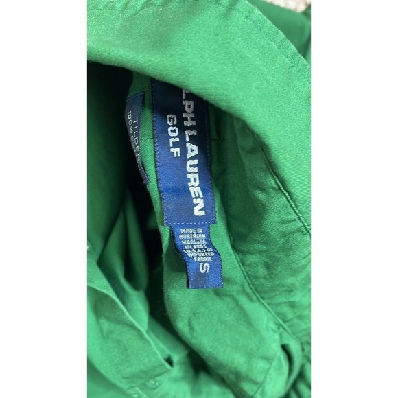 Ralph Lauren Golf Tilden Men"s Green Short Sleeve Button Up Shirt Size S - Picture 5 of 5